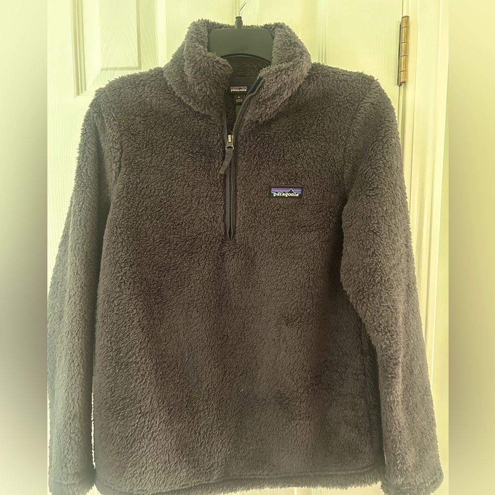 Fuzzy Patagonia 1/4 Zip Size Small